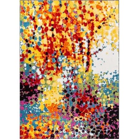 WELL WOVEN Well Woven VI11-5 Viva Area Rug; Multicolored - 5 ft.; 3 in. x 7 ft.; 3 in. VI11-5